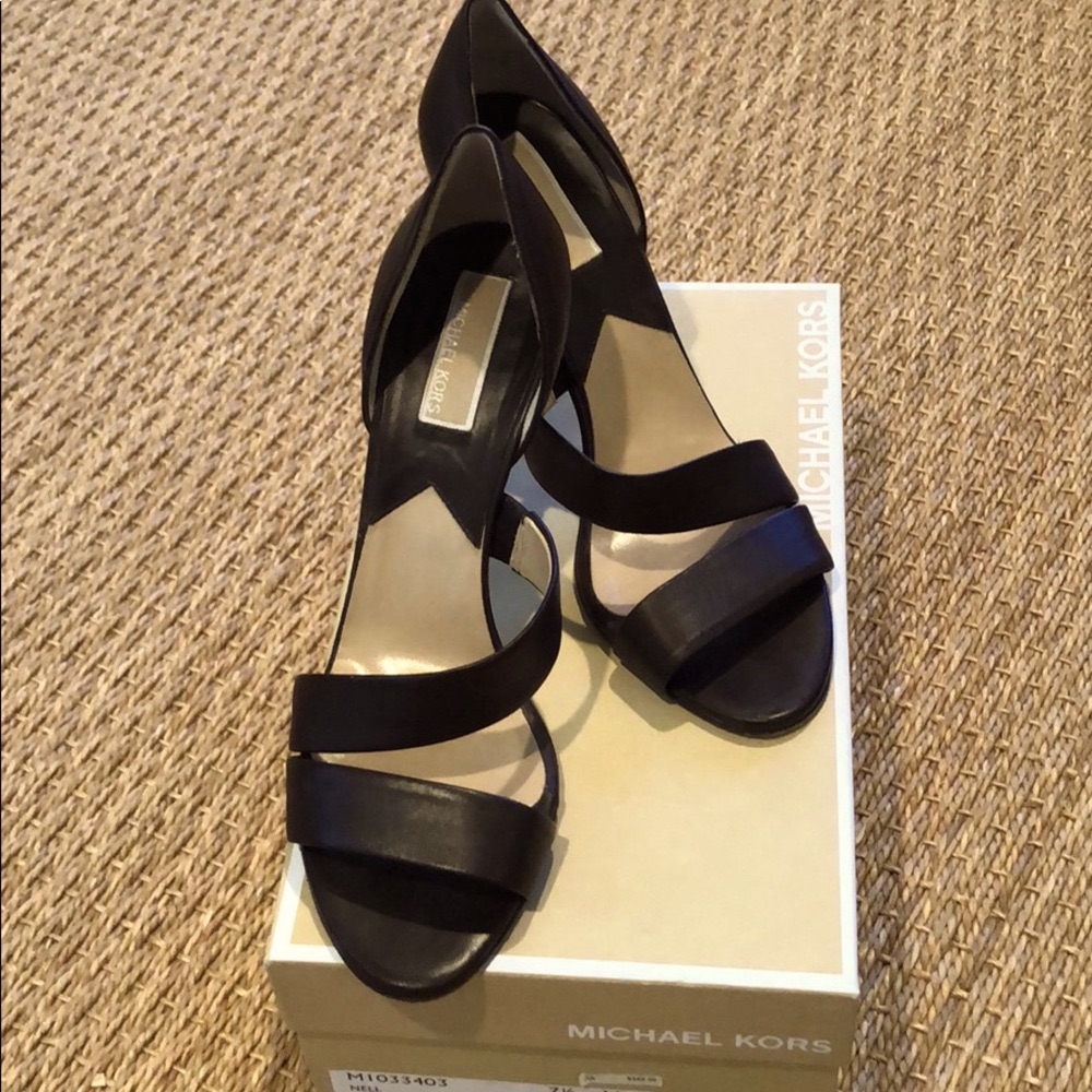 Michael Kors Chocolate Brown Heels